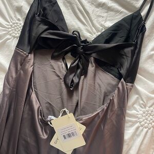 PEPPERMAYO satin maxi dress!